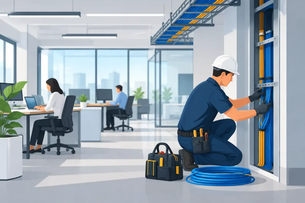 How to Upgrade Office Wiring Without Disruption