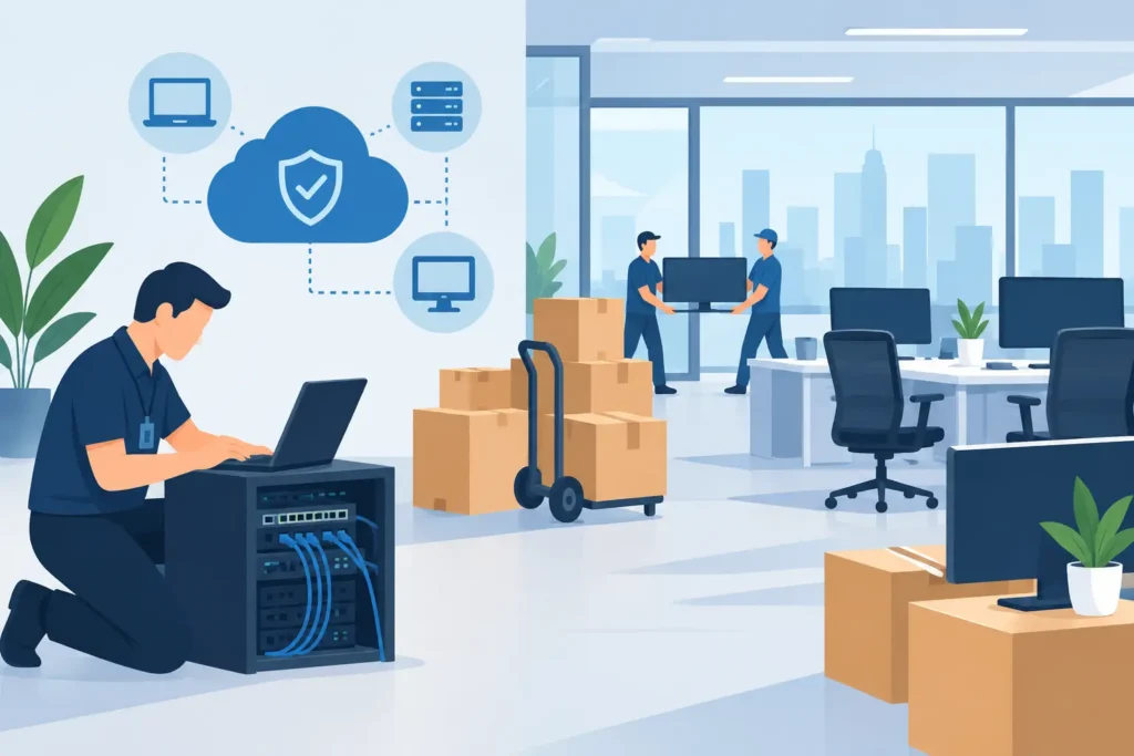 IT Support for Office Relocation That Prevents Downtime